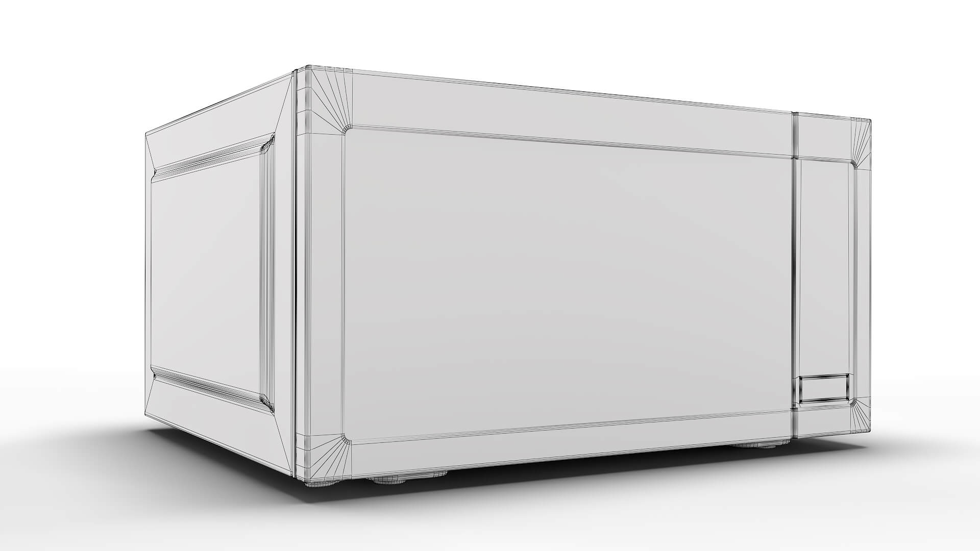 Whirlpool Countertop Microwave Wmc50522Hz 3D Model by enamulroni