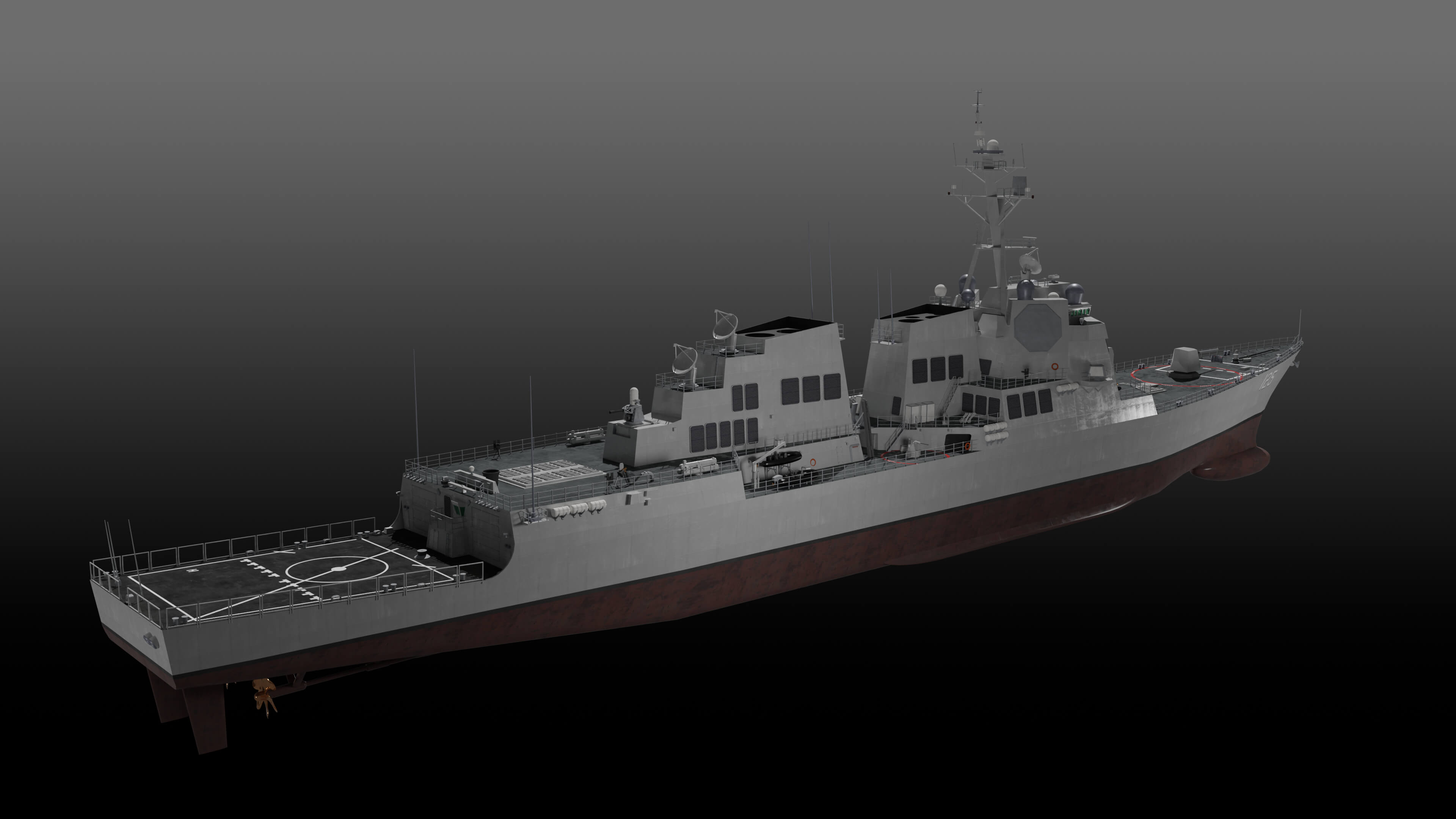 Arleigh Burke III - 3D Model by ennuishao
