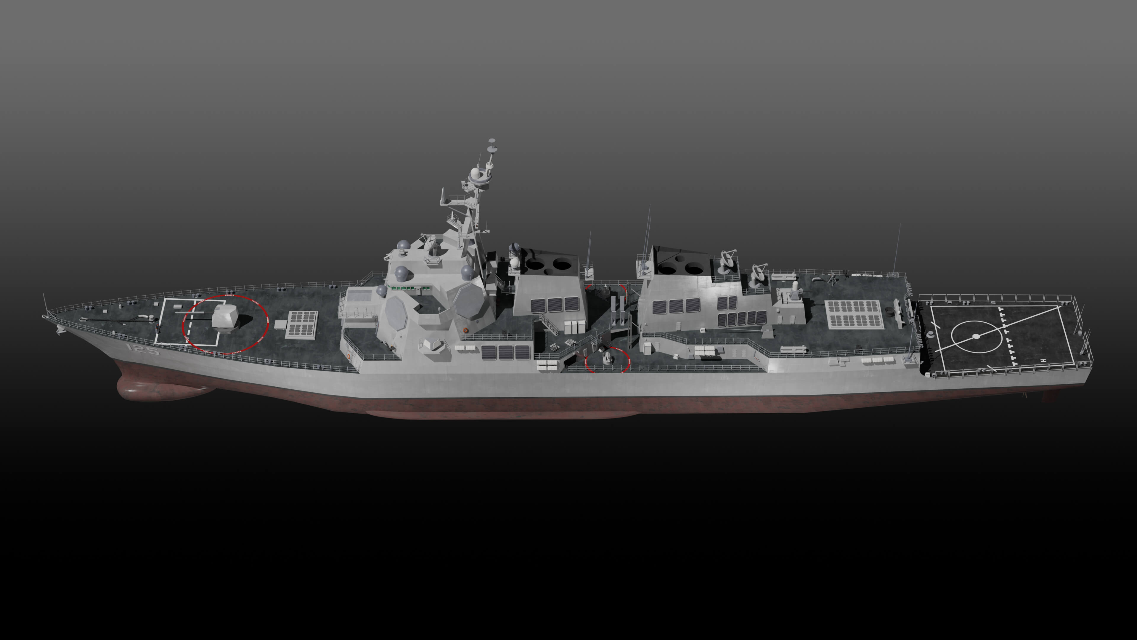 Arleigh Burke III - 3D Model by ennuishao