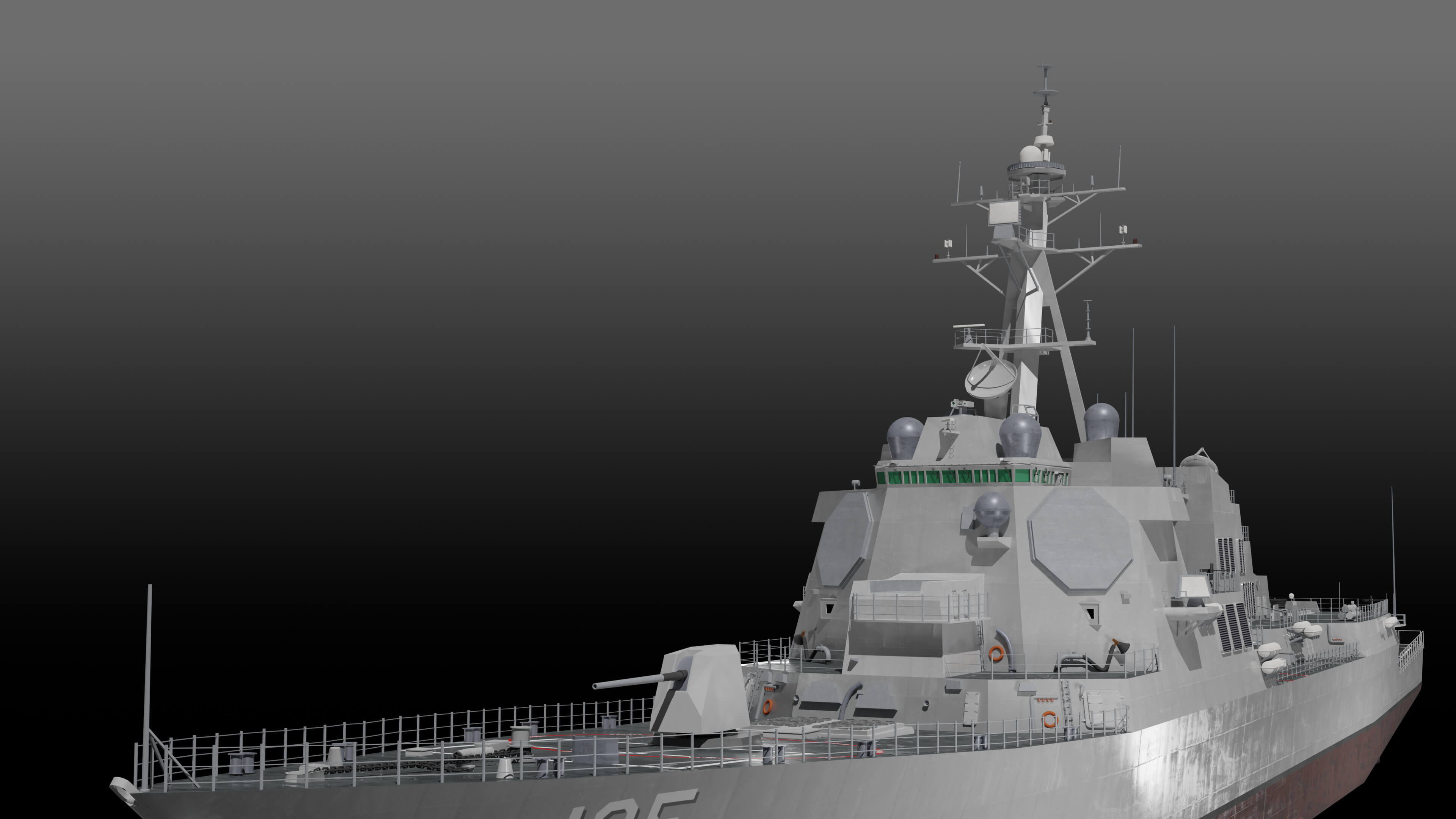 Arleigh Burke III - 3D Model by ennuishao