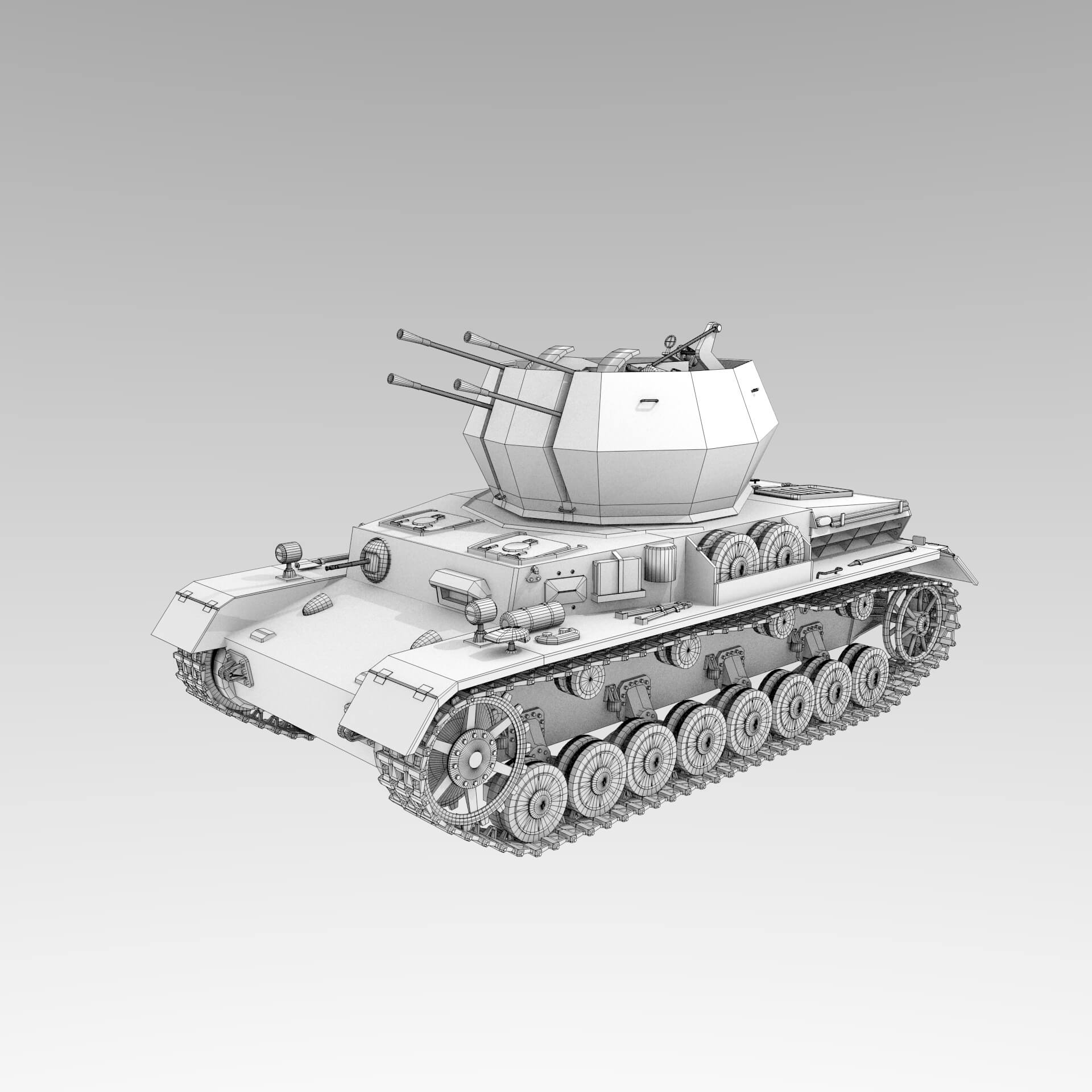 The Flakpanzer IV \"Wirbelwind\" - AMZ Newspaper