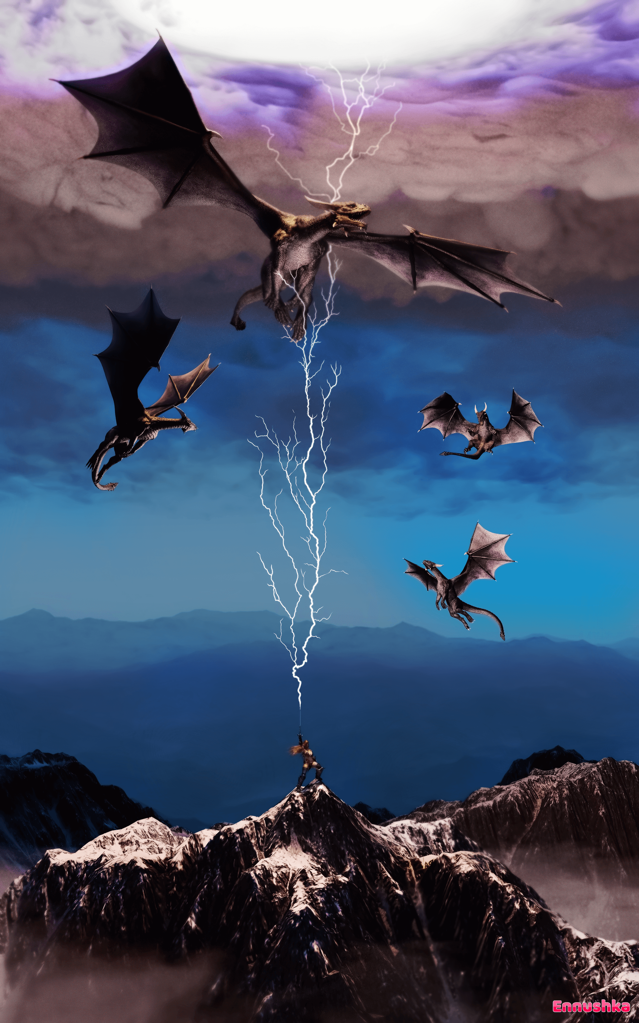 Discovering the Power Within 3D Render, Digital Art by Ennushka