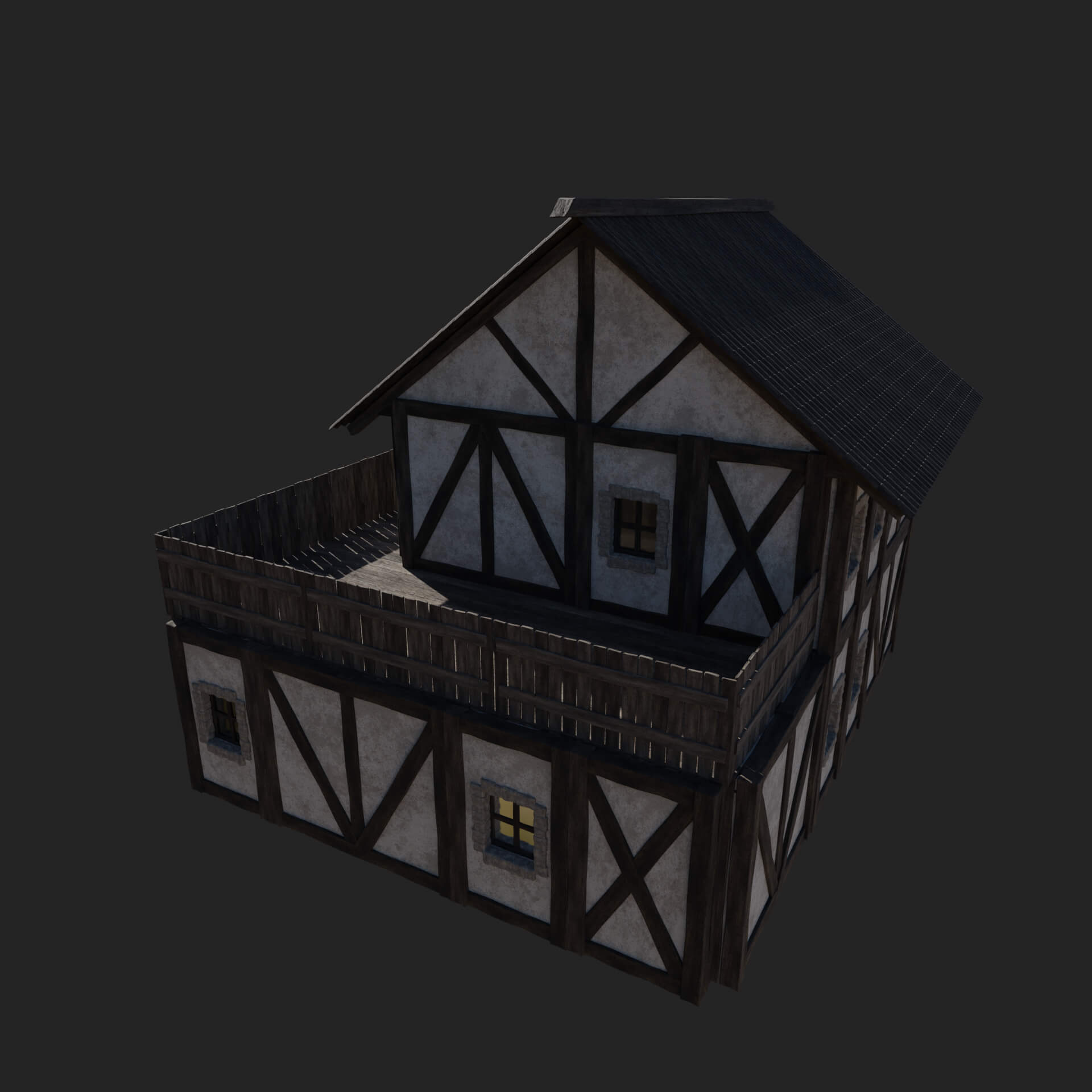 Medieval Tavern Inn Collection - 3D Model by Enterables
