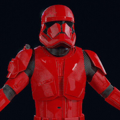 Sith Trooper - Star Wars 3D Model by epoche