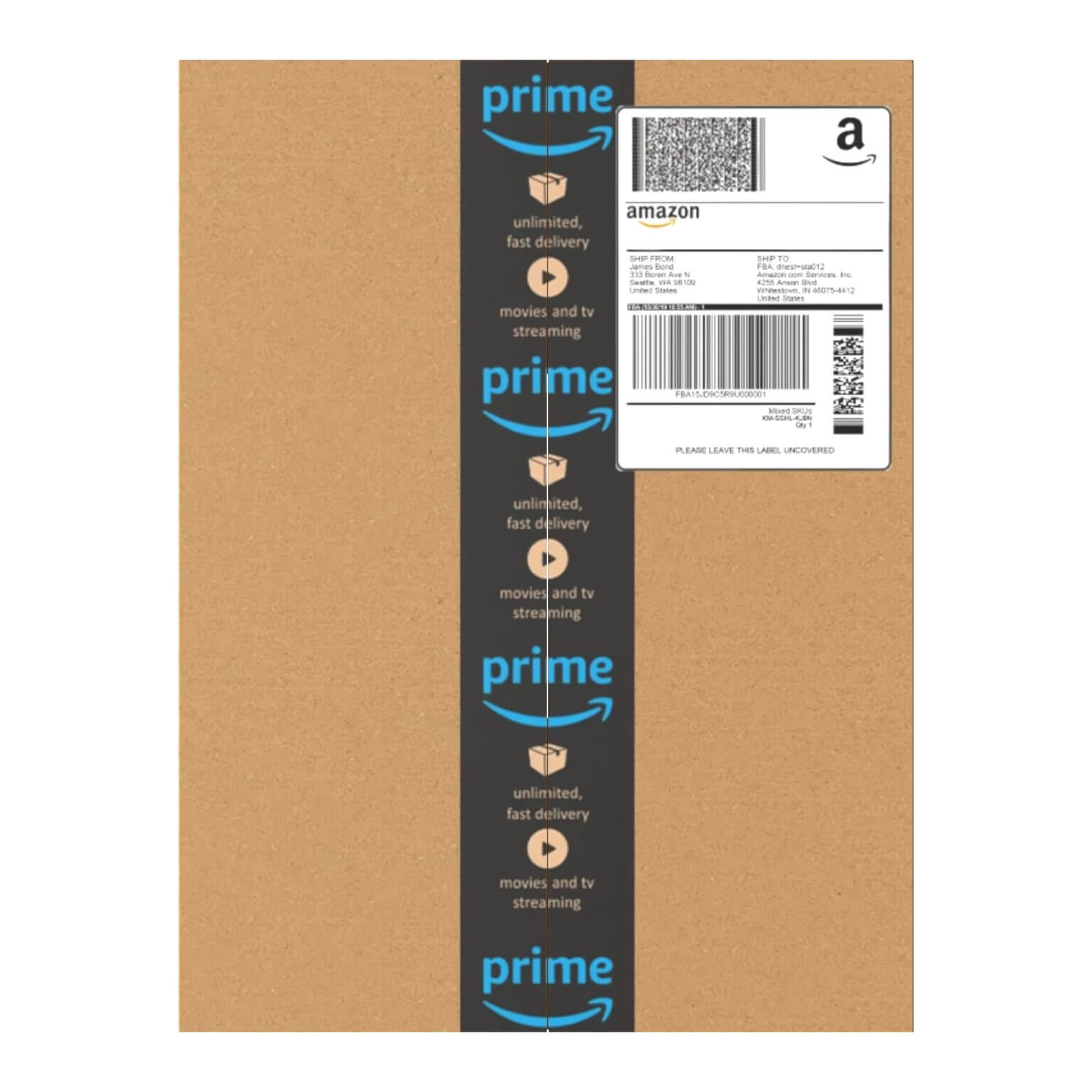 Amazon Box 2G PBR 04 - 3D Model by ERTAN ZORLU