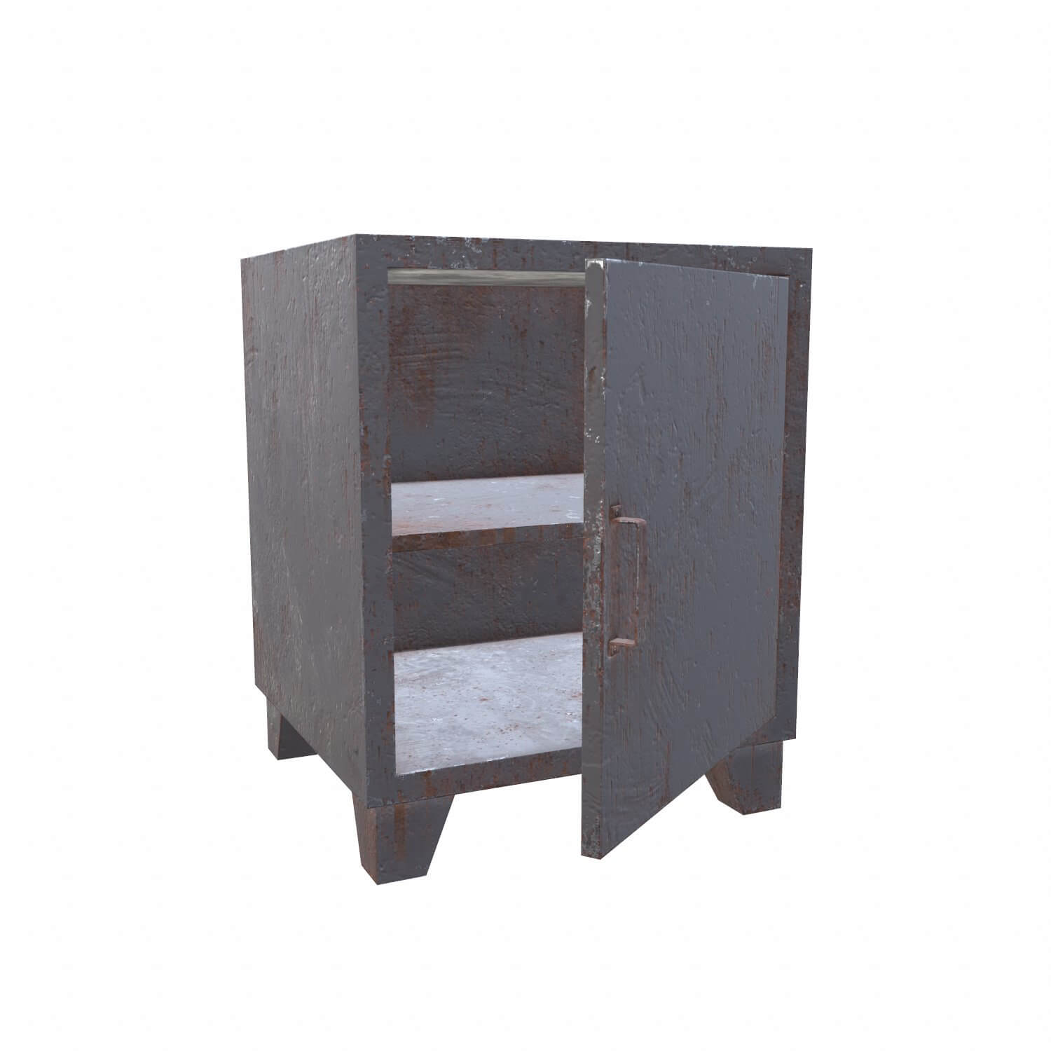 Bedside Metal Table - 01 3D Model by ERTAN ZORLU