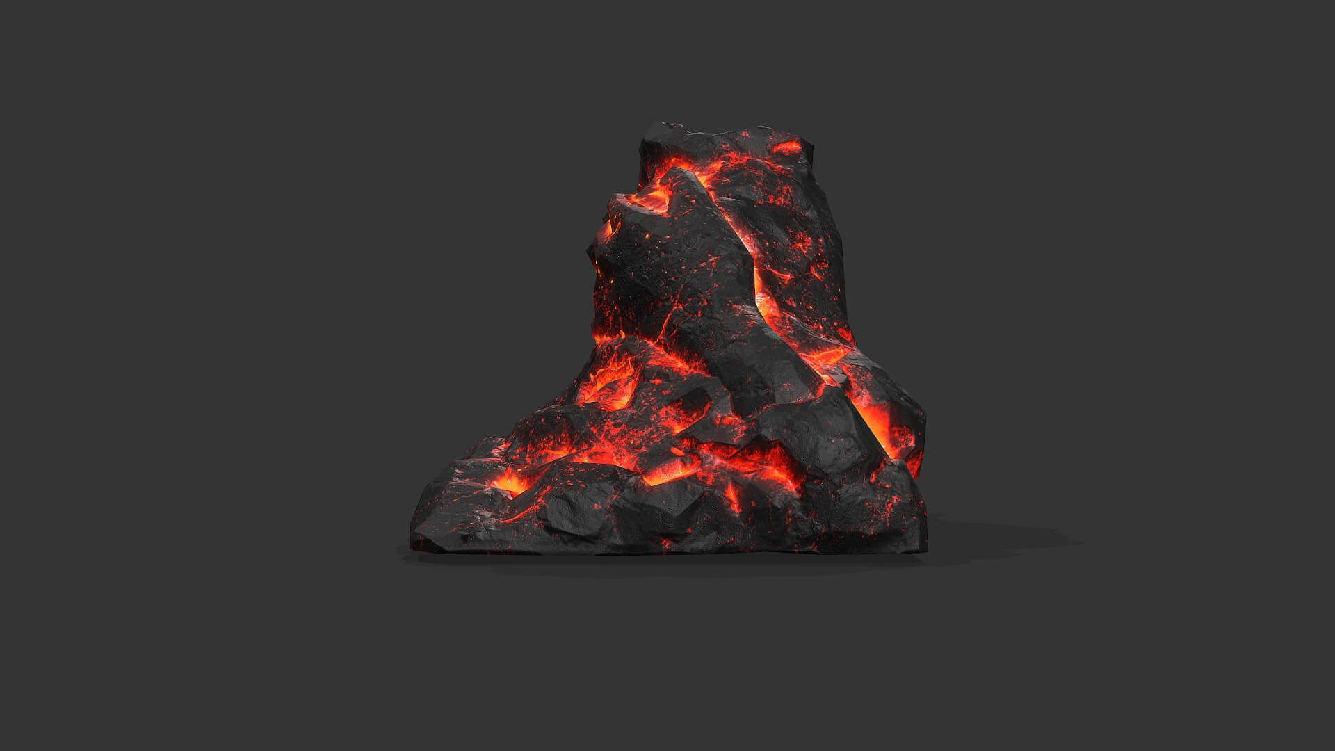 Lave Making New Rocks Cave Entrance Lave Rock 09 - 3D Model by ERTAN ZORLU