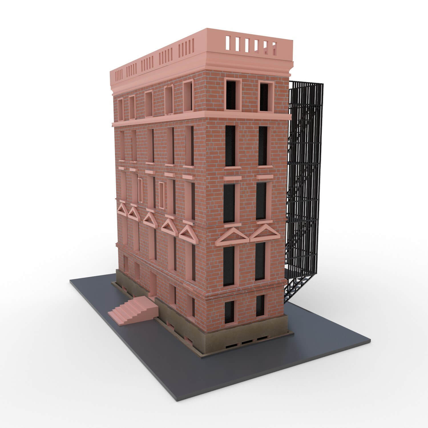 NYC Building 01 3D Model by ERTAN ZORLU
