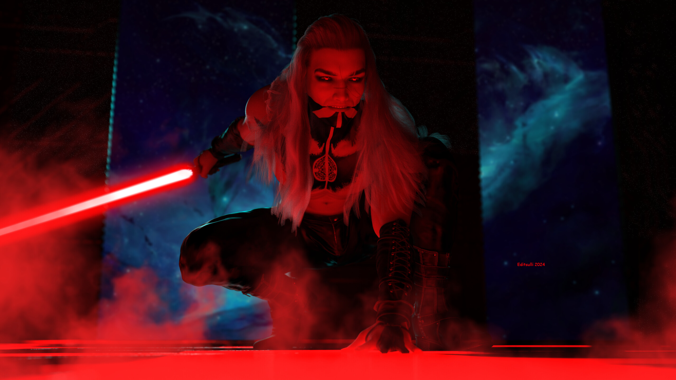 Sith 3D Render, Digital Art by ESulli