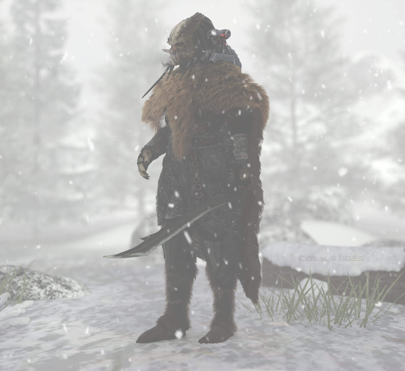 Winter Is Coming 3D Render, Digital Art by ESulli