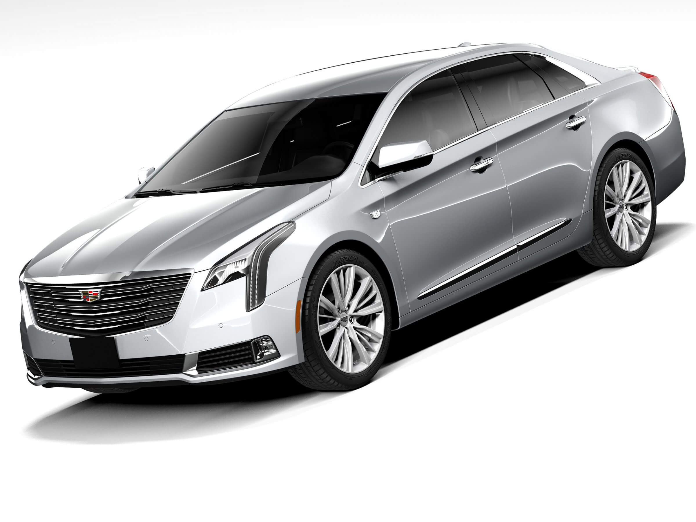 Cadillac XTS 2018 3D Model by EVA3d
