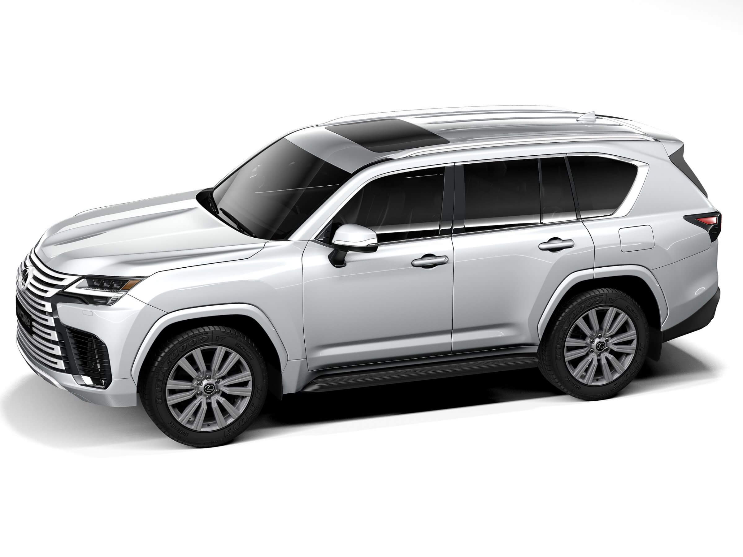 Lexus LX 600 2021 - 3D Model by EVA3d