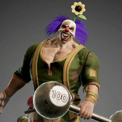 Clown Strongman