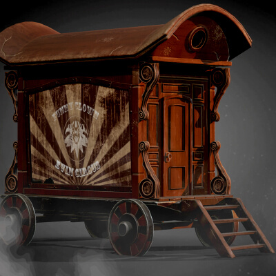 Clown Wagon Horror