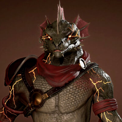 Lizard Man 2 in 1