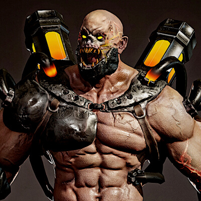 Maniac Zombie Cyber Zombie Boss Zombie Mutant