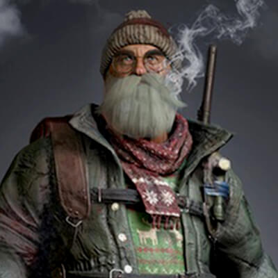 Santa Survivor Man Modular