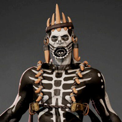 Tribal African Tribal Warrior