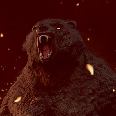 Werewolf Bear man
