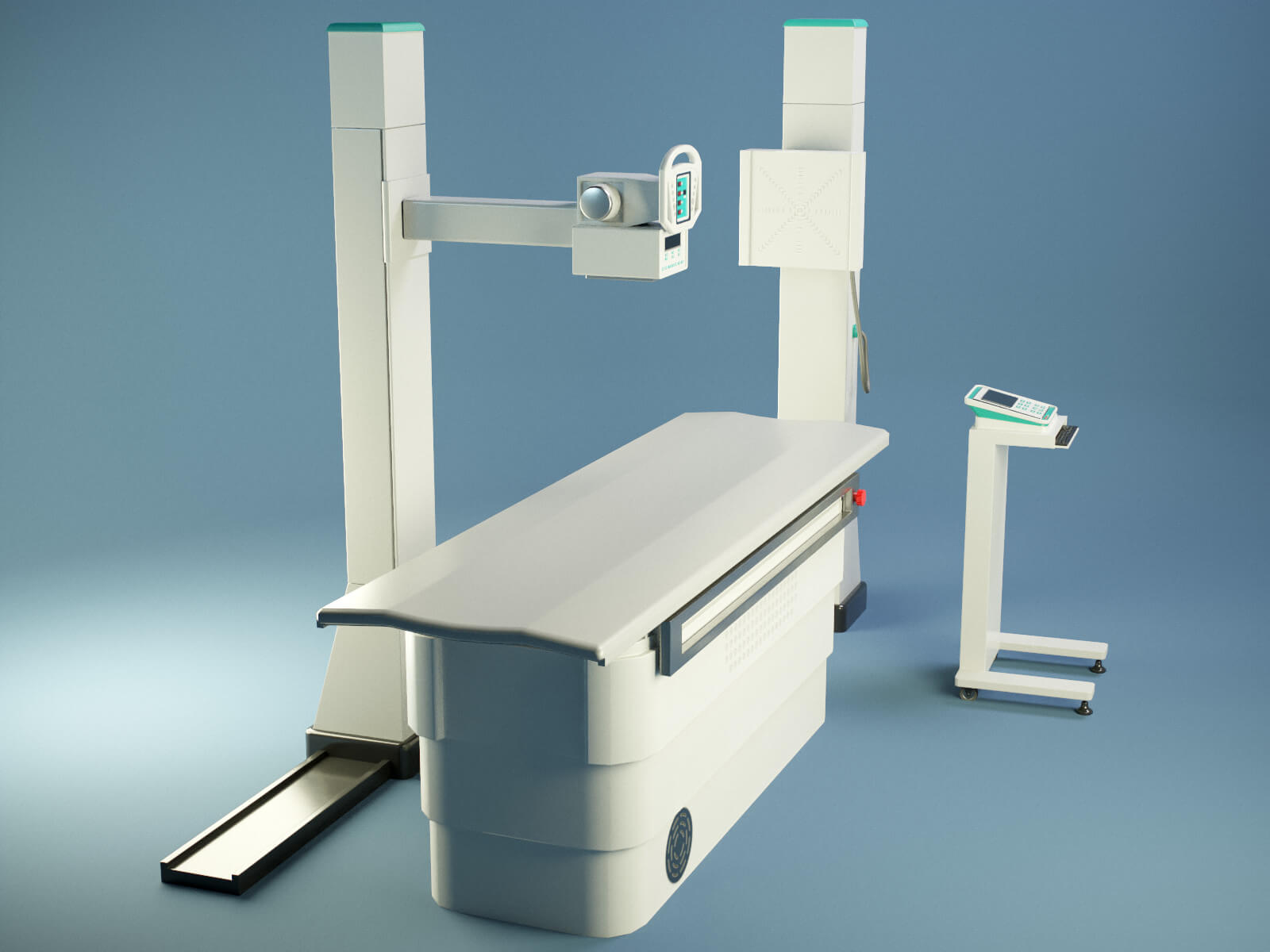 XRay Machine PBR 3D Model by Evrika