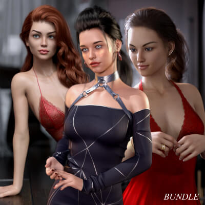 Characters Pack 1 for Genesis 8 Female