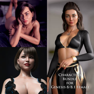Characters Bundle for Genesis 8/8.1 Female