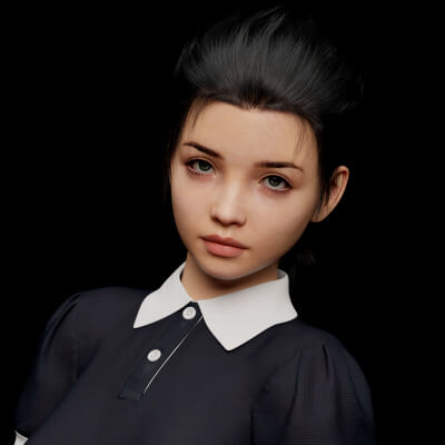 E3D Caitlyn Teen for Genesis 9