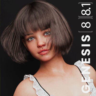 E3D Diyaa Teen for Genesis 8/8.1 Female by Exart3D