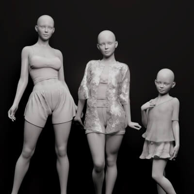 E3D Elita Morph Pack for Genesis 8 and 8.1 Female