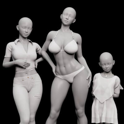 E3D Jia Morph Pack for Genesis 8 and 8.1 Female