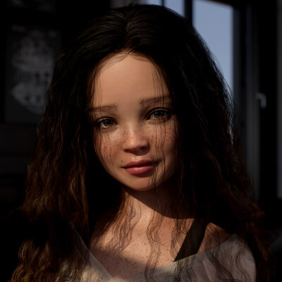 E3D Meg Kid for Genesis 8 and 8.1 Female