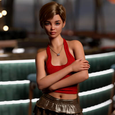 E3D Mile Teen Character Pack for G9 G8 G8.1