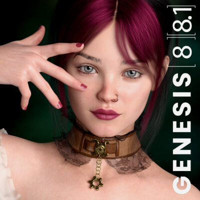 E3D Milly for Genesis 8 and 8.1 Female