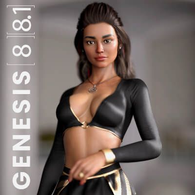 E3D Scottie for Genesis 8/8.1 Female