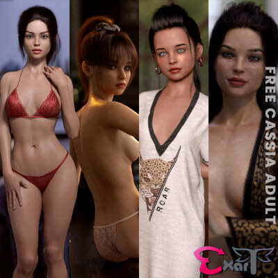 Teen Pack 3 for Genesis 8 Female