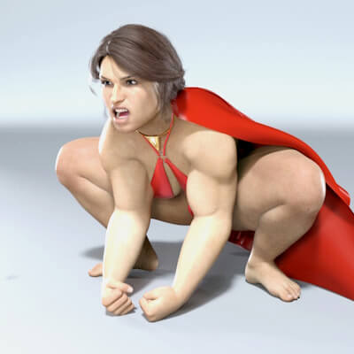 Four-Color Poses - The Brute G8
