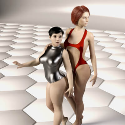 Hex Floor Prop DS