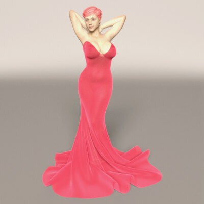 Mermaid dForce Dress G8F by Excessive