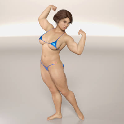 Muscle Poses G8F 1 &amp 2