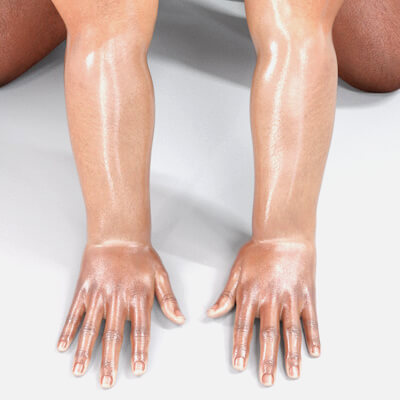 Wet Hands and Fingers G8M