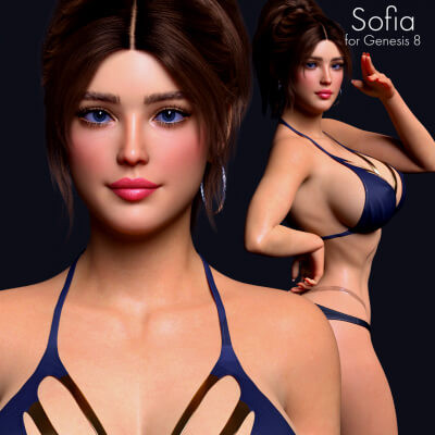 EX Sofia for Genesis 8 Female