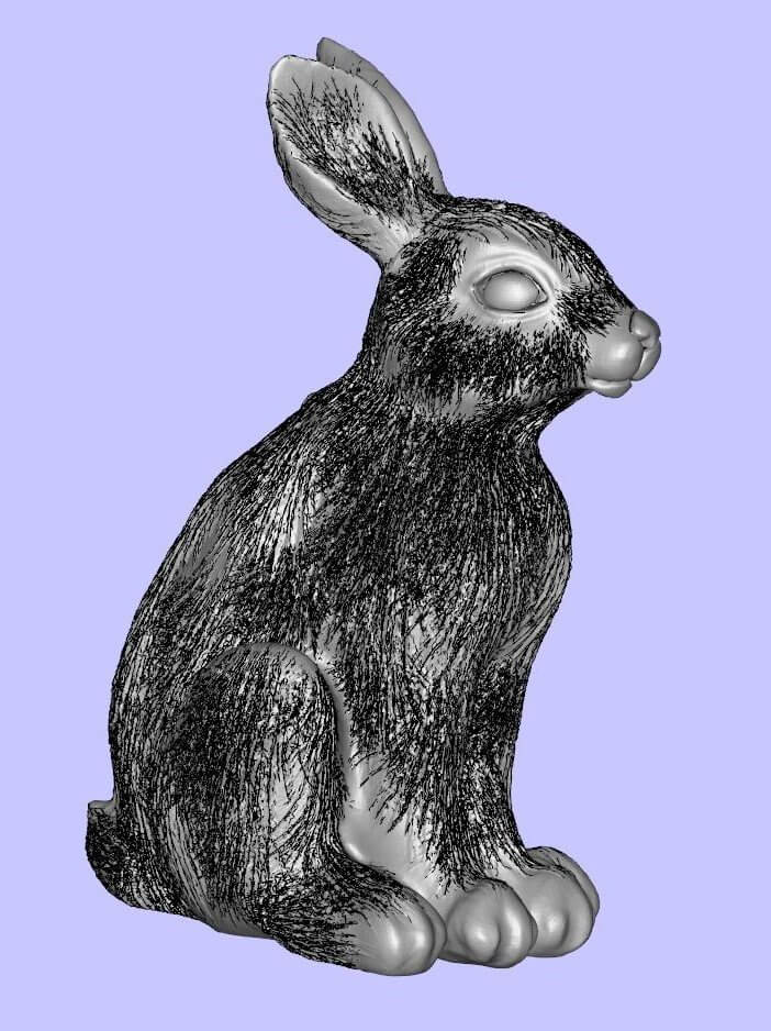 Rabbit - 3D Model by Explorer