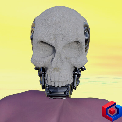 DOB - Skelhead Character for Genesis 9 by Ext3nd Studio