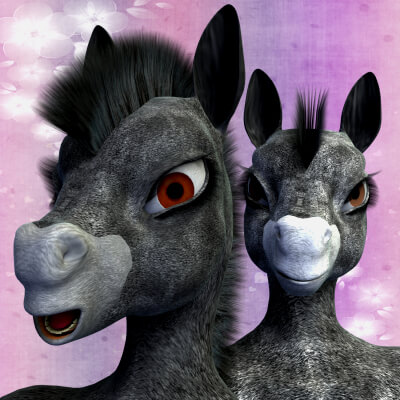 EX3D Donkey for Cherry