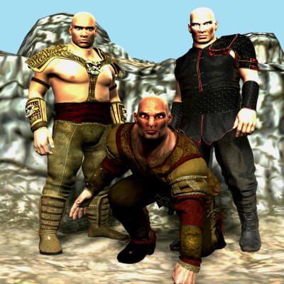 Dwarfs Shapes Pack for Genesis 3 Male