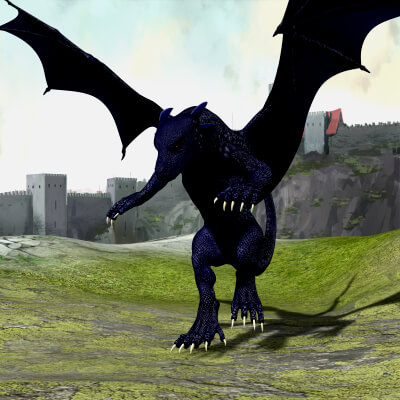 Dark Fury for Daz Dragon 3