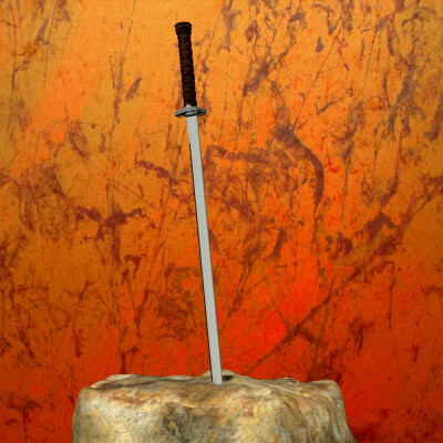 EX3D Katana sword