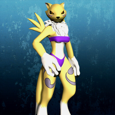 EX3D Renamon Clothes - Pack 1