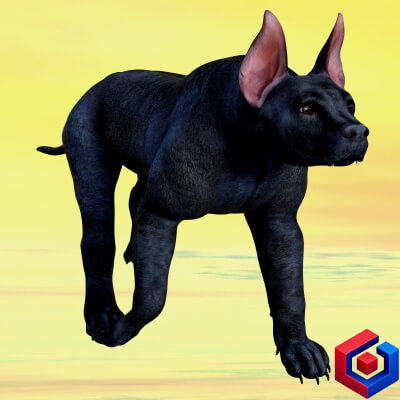 DOB - Monster Dog for Daz Dog 8 by Ext3nd Studio
