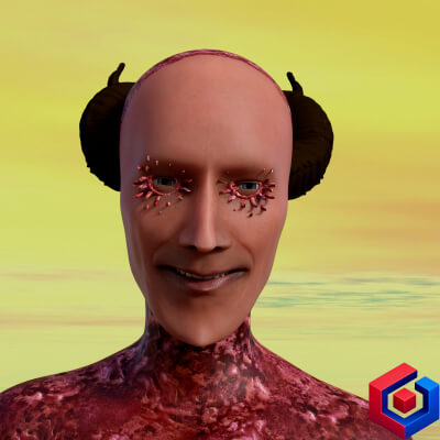 H26 - Oray The Demon Eyes for Genesis 8 Male